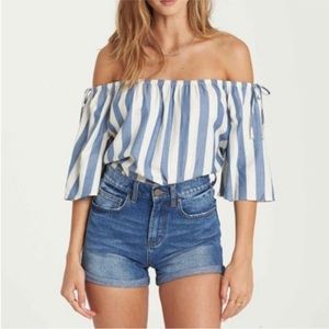 Billabong Match Up Off Shoulder Top